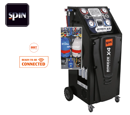 Equipo de recarga de Aire Acondicionado&nbsp;BREEZE TOUCH&nbsp;DUAL X4