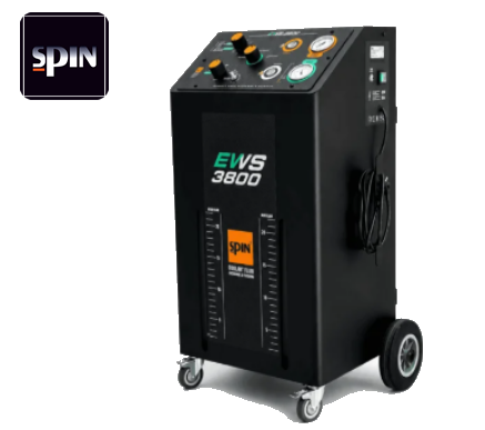 Equipo de Lavado Autom&aacute;tico del Circuito de Refrigeraci&oacute;n y Cambio del L&iacute;quido Refrigerante EWS 3800